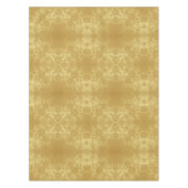 Gouden Honingraat Bloemen Floral Elegant Diner Tafelkleed (Voorkant)