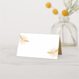 Gouden Honingraat en Bijen 2 Plaatskaartje