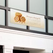 Gouden Honingraten Spandoek (Buitenkant Gebouw)