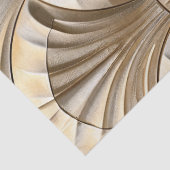 Gouden hoofdhuid patroon Art Deco Decoupage Tissuepapier (Detail)