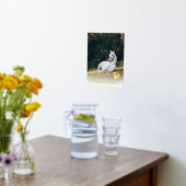 Gouden Hoofprints op onze harten Paard Memorial Folie Afdrukken (Laag (Keuken))