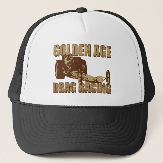 gouden hoogspanningsdrager trucker pet (Voorkant)