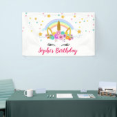 gouden hoorn met bloemen - Banner (Beurs)