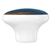 Gouden horizon keramische knop (Zijkant)