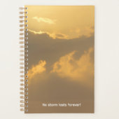 Gouden horizon - Serene Sunset Clouds Planner (Voorkant)