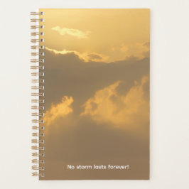 Gouden horizon - Serene Sunset Clouds Planner