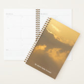 Gouden horizon - Serene Sunset Clouds Planner (Display)