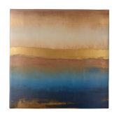 Gouden horizon tegeltje (Voorkant)