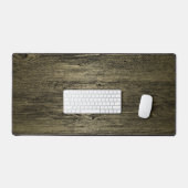 Gouden houtnerf bureaumat (Keyboard & Muis)