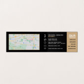 Gouden Hulpmiddelen, Auto Mechanic & Reparaties, G Visitekaartje (Binnenkant ongevouwen)