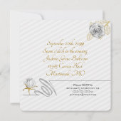 Gouden Huwelijksjubileum 50 Jaar Strepen Kaart (Achterkant)