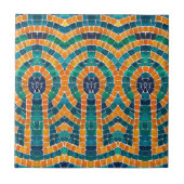 GOUDEN ICONEN MOZAÏEK 4.25x4.25 Keramische Tegel Tegeltje (Voorkant)