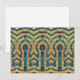 GOUDEN ICONEN MOZAÏEK 4.5x6.25 Platte Kaart