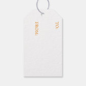 GOUDEN ICONEN MOZAÏEK Cadeaubijslaters Cadeaulabel (Achterkant)