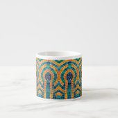 GOUDEN ICONEN MOZAÏEK Espresso Cup Kop (Voorkant)
