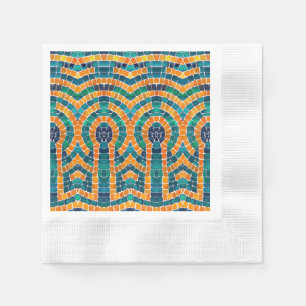 GOUDEN ICONEN MOZAÏEK Gecoineerde Cocktail Papier  Servet