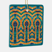 GOUDEN ICONEN MOZAÏEK Keramisch Vierkant Ornament (Rechts)