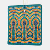 GOUDEN ICONEN MOZAÏEK Keramisch Vierkant Ornament (Links)