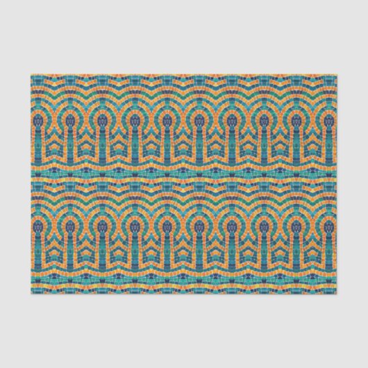 GOUDEN ICONEN MOZAÏEK Tissue Paper Tissuepapier (Voorkant)