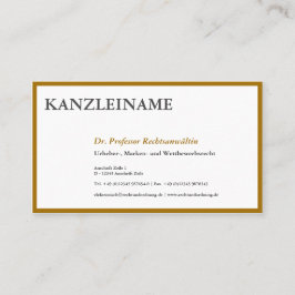 Gouden ID-kaarten Visitekaartje