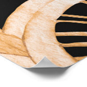 Gouden imitatie: waterverf art deco. poster (Hoek)