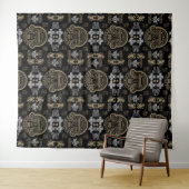 Gouden Inca Azteekse Home Decor Wandkleed (In Situ (horizontaal))