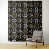 Gouden Inca Azteekse Home Decor Wandkleed (In situ)