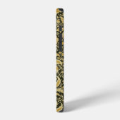 Gouden Indiase Patroon, William Morris iPhone Hoesje (Linkerkant)