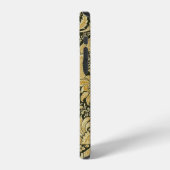 Gouden Indiase Patroon, William Morris iPhone Hoesje (Linkerkant)