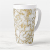 Gouden ingelegde marmeren Mok (Rechterhoek)