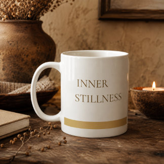 Gouden Inner Calm Klassieke Mok, 330 ml Koffiemok
