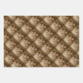 Gouden iriserende ballonnen inpakpapier (Voorkant 3)