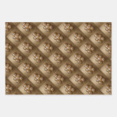 Gouden iriserende ballonnen inpakpapier (Voorkant)