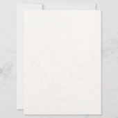 gouden islamitische bruiloft kaart (Achterkant)