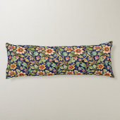 Gouden Islamitische stijl bloemen Lichaamskussen (Achterkant)