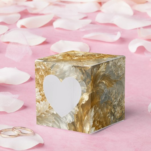 Gouden Ivoren Tuin Bedankdoosjes (Huwelijk)