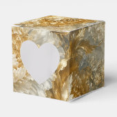 Gouden Ivoren Tuin Bedankdoosjes (Voorkant Zijde)