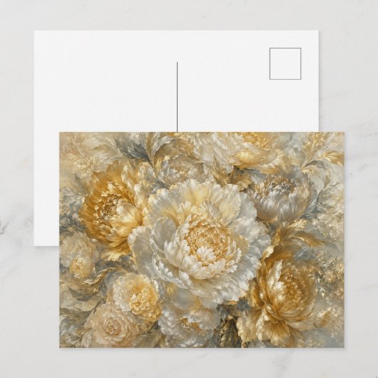 Gouden Ivoren Tuin Briefkaart (Voorkant / Achterkant)