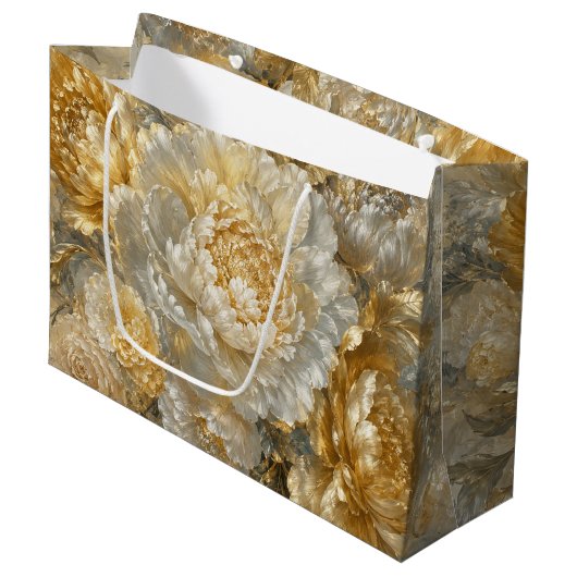 Gouden Ivoren Tuin Groot Cadeauzakje (Voorkant Gekanteld)