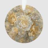 Gouden Ivoren Tuin Ornament (voorkant)