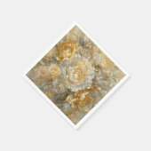 Gouden Ivoren Tuin Servet (Hoek)