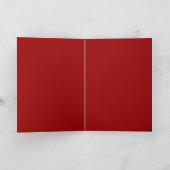 Gouden Jaar 2017 van de Haan het Rode Wenskaart Feestdagen Kaart (Binnen)