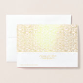 Gouden Jaar van de Tijger Verjaardag met Chinees R Folie Kaarten (Met envelop)