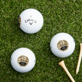 Gouden Jaarlijkse Toernooi Golfclub Naam Golfballen