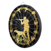 Gouden jager dartbord (Voorkant Rechts)
