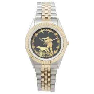 Gouden jager horloge