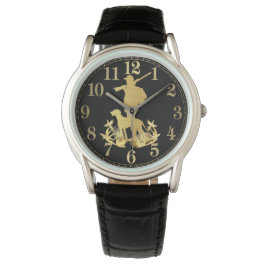 Gouden jager horloge