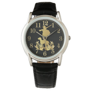 Gouden jager horloge