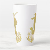 Gouden jager latte mok (Voorkant)