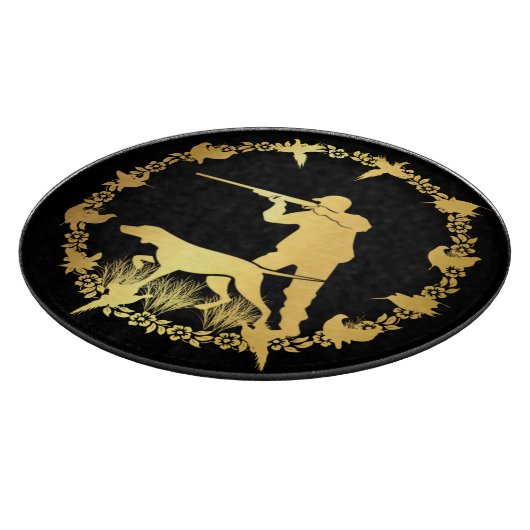 Gouden jager snijplank (Hoek)